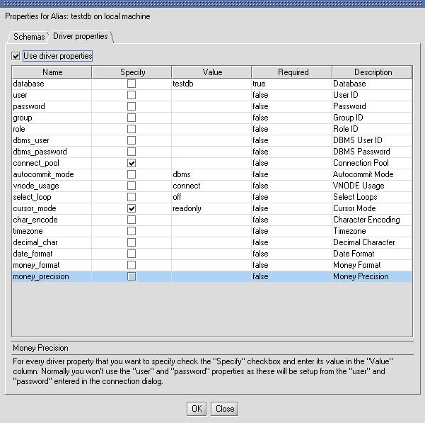 How to Set-up SQuirreL JDBC SQL Client with Ingres