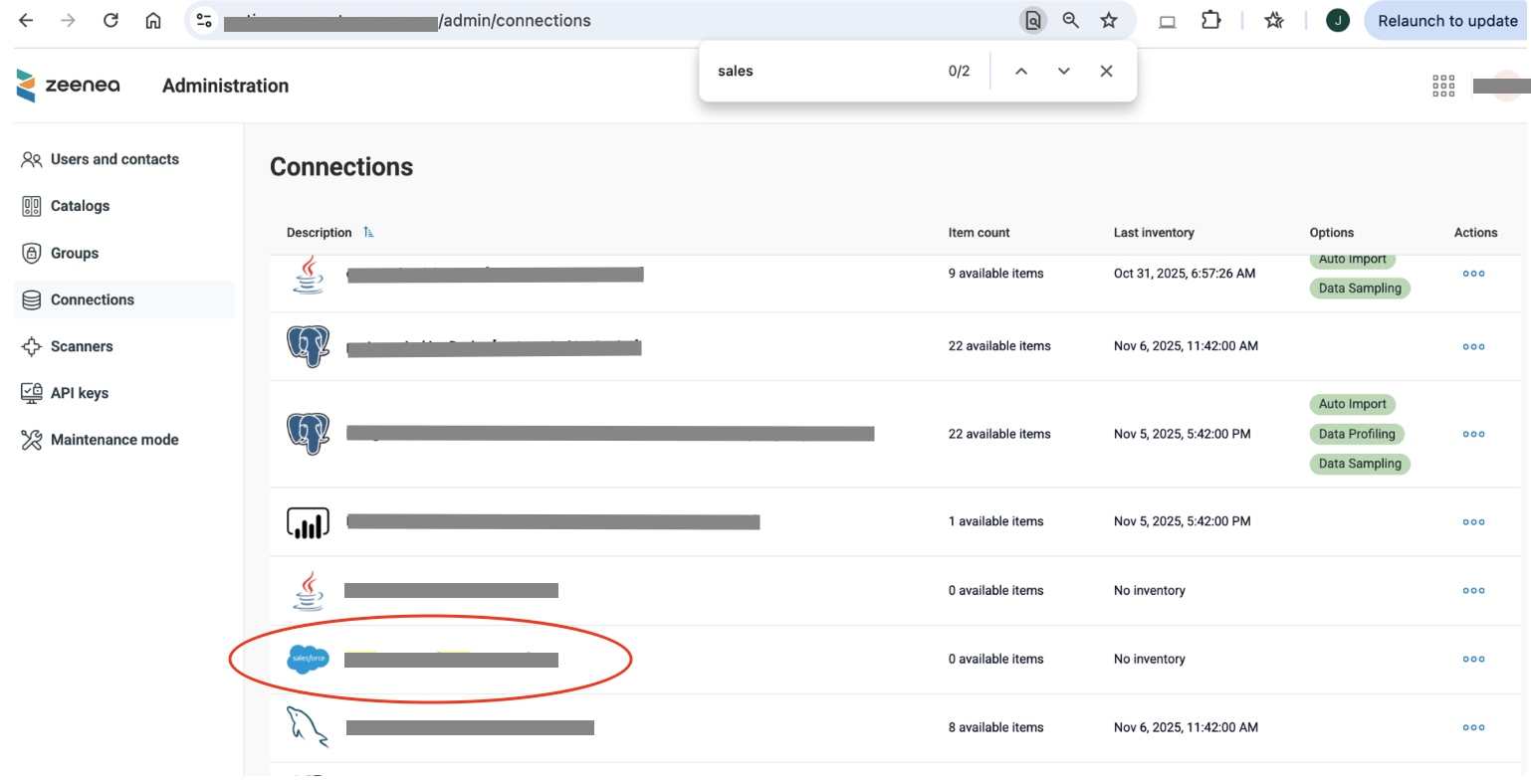 How to setup Salesforce connector