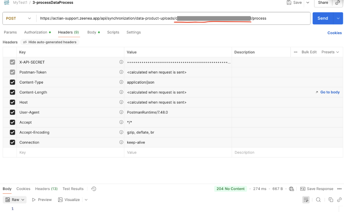 How to create Data Product using REST API